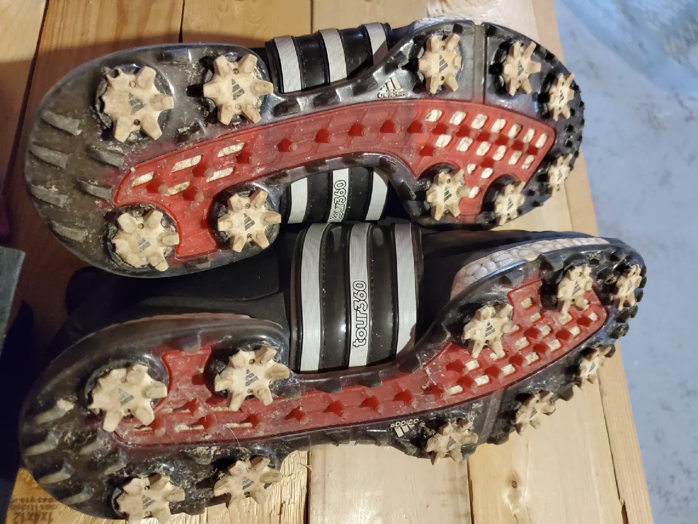 Adidas Tour360 Golf Shoes, Size 10 image indicator(2)