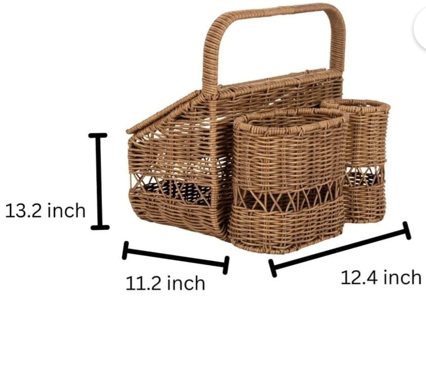 Rattan Picnic Basket - photo 2
