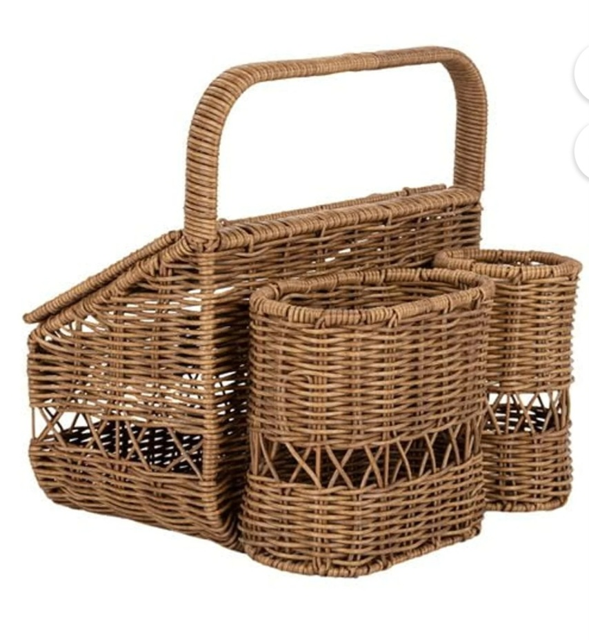 Rattan Picnic Basket - photo 3