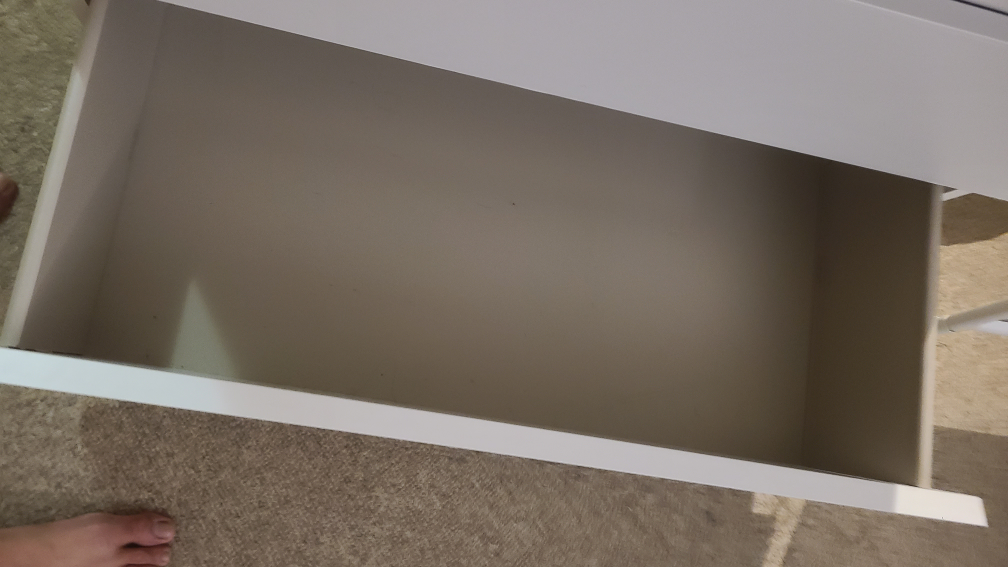 IKEA White 3-Drawer Dresser - photo 5