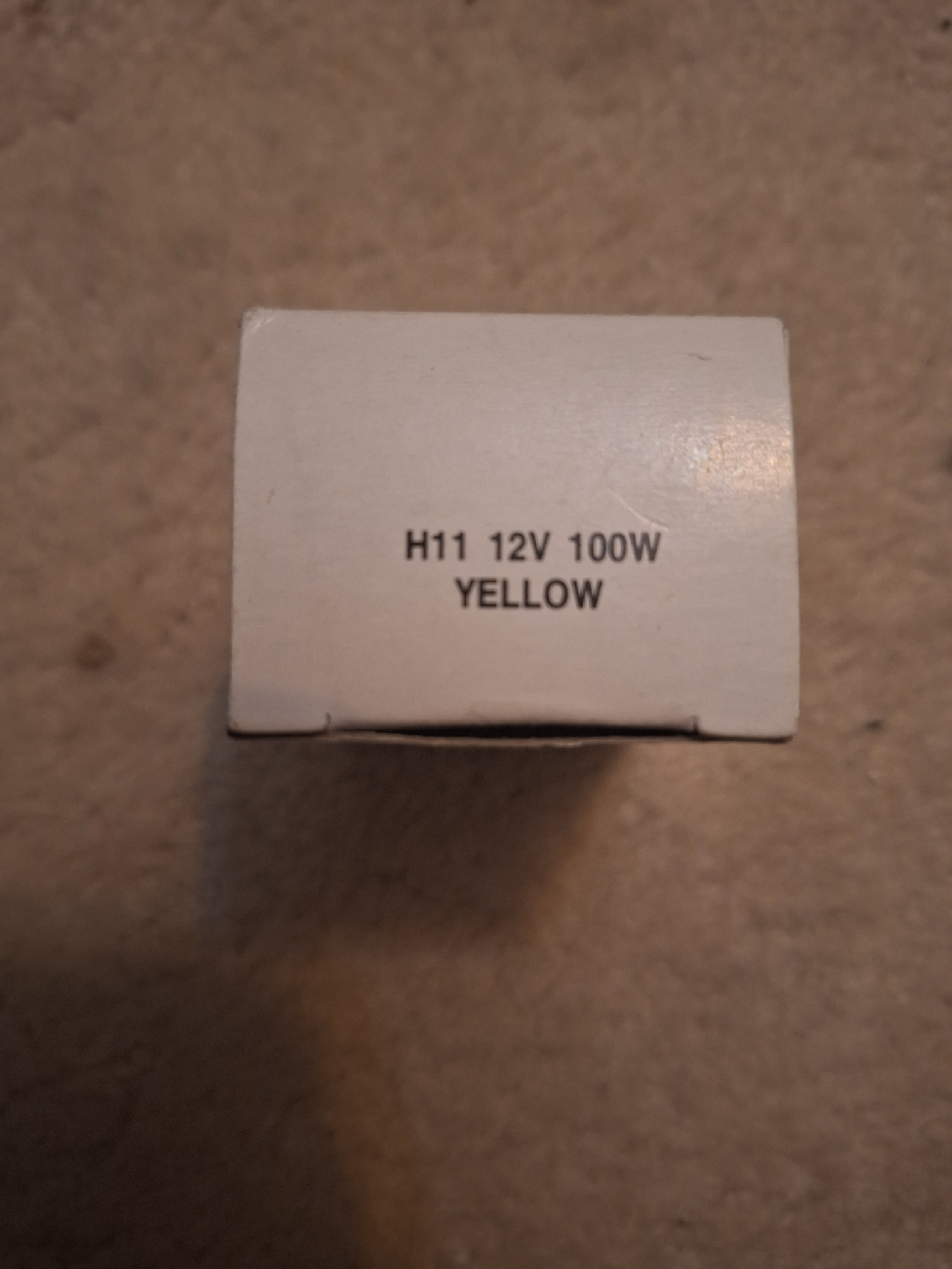 NEW H11 12V 100W Yellow Light Bulb 💡 - photo 2