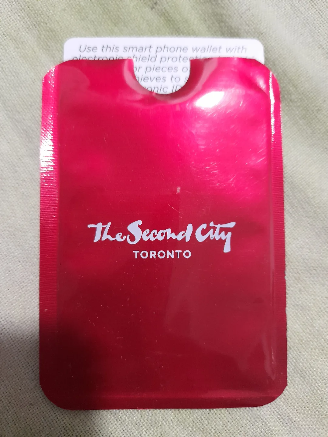 The Second City Toronto Phone Wallet thumbnail