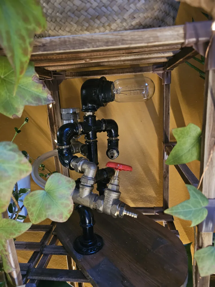 Steampunk Style Liquor Dispenser Lamp image indicator(5)