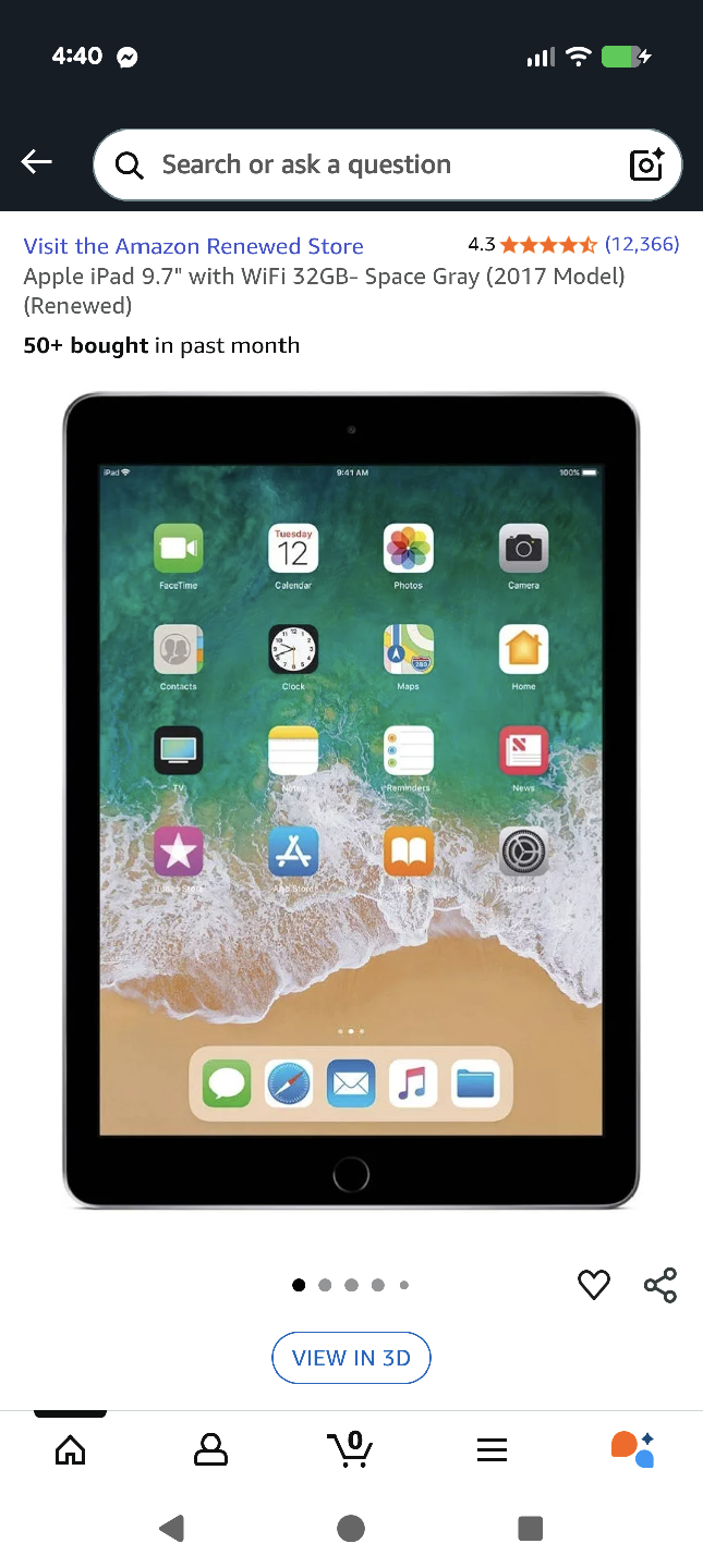 Apple iPad Pro 9.7" 256GB Space Gray + Case