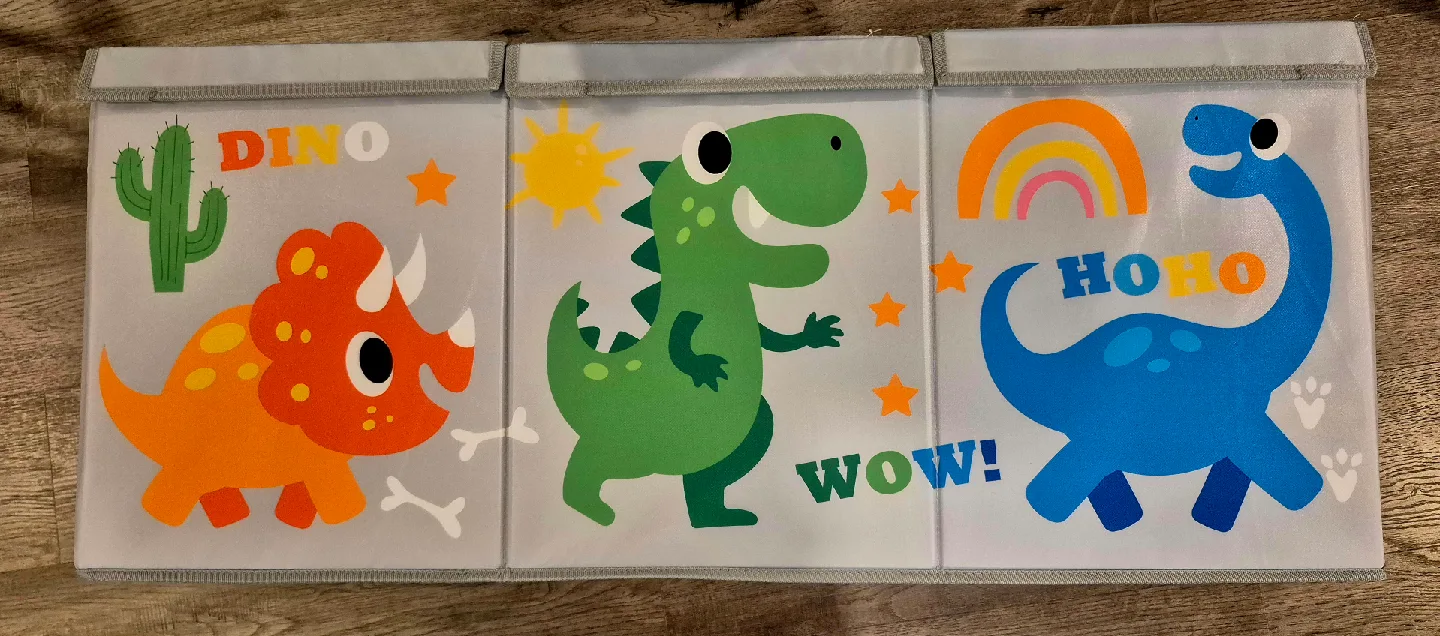 Extra Large Storage Box with Flip Lid, Collapsible image indicator(3)