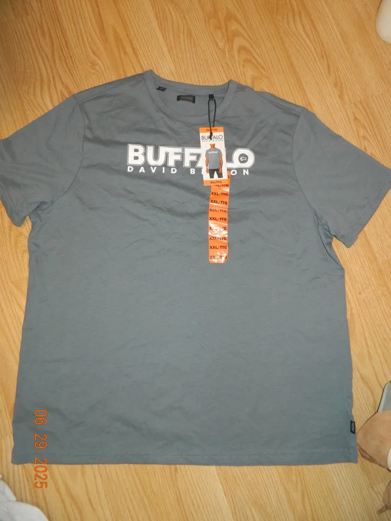 Buffalo David Bitton XXL Men's T-Shirt - New thumbnail