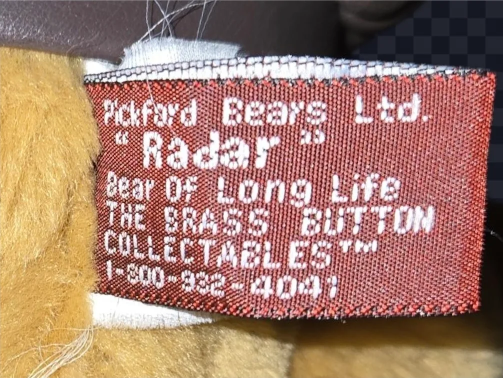 Pickford Bears Ltd. "Radar" Bear image indicator(4)