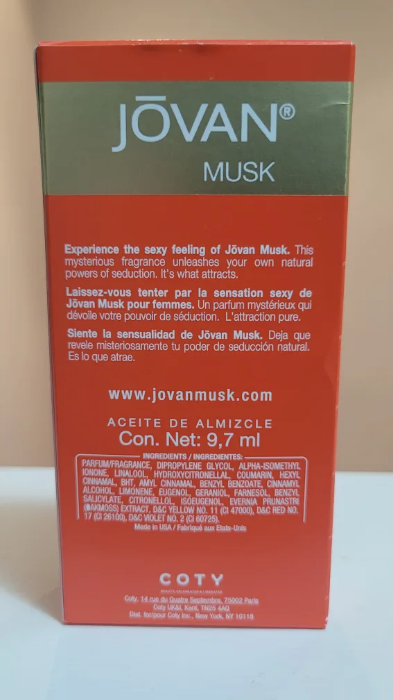 Jovan Musk for Women - 9.7 mL image indicator(4)
