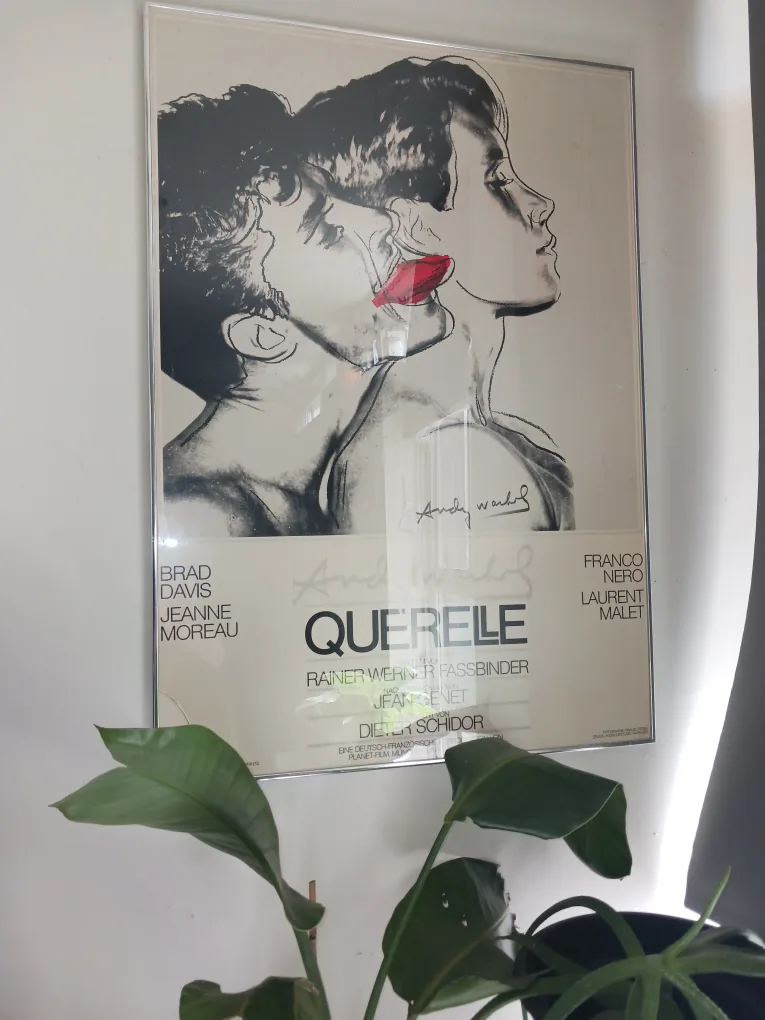 Andy Warhol 'Querelle' Movie Poster thumbnail