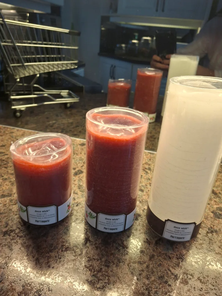 Pier 1 LED candles. thumbnail
