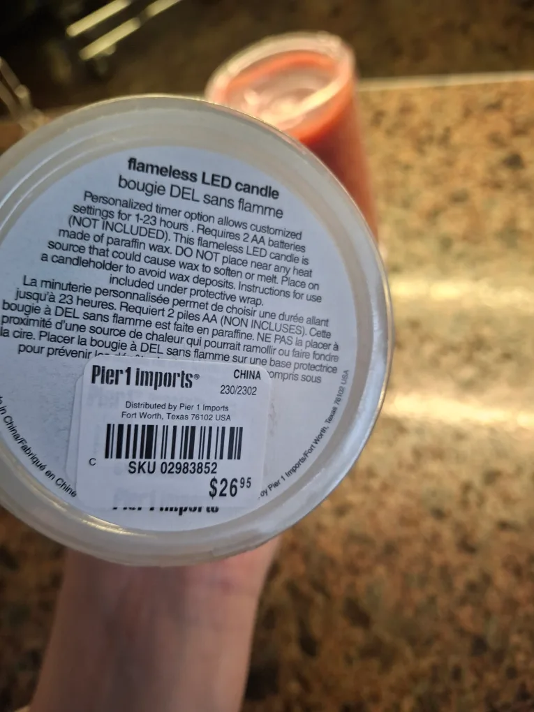 Pier 1 LED candles. image indicator(2)