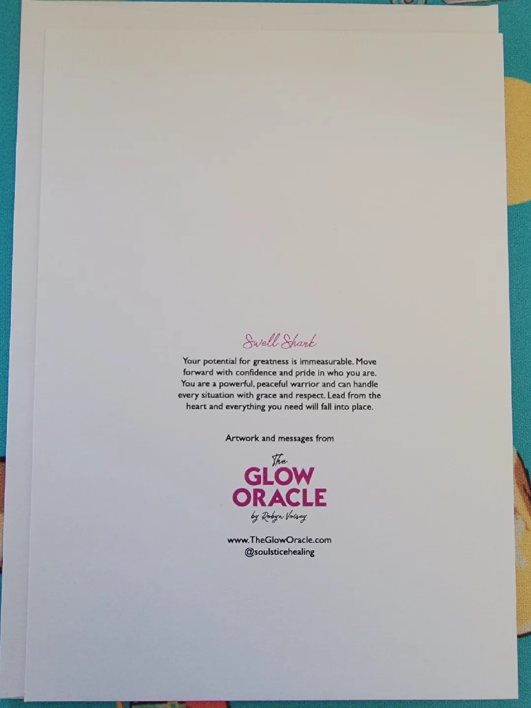 🥕 Swell Shark Card by The Glow Oracle image indicator(2)