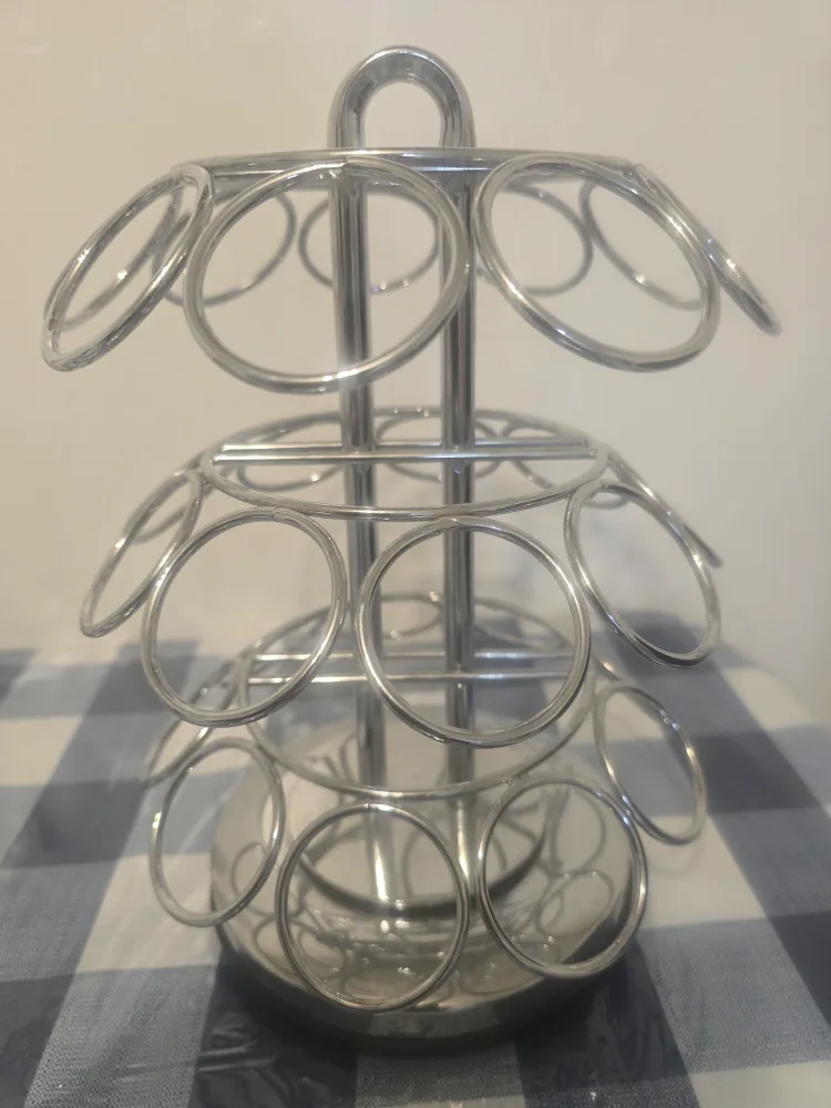 Chrome Mug Holder Tree Stand 🥕 thumbnail