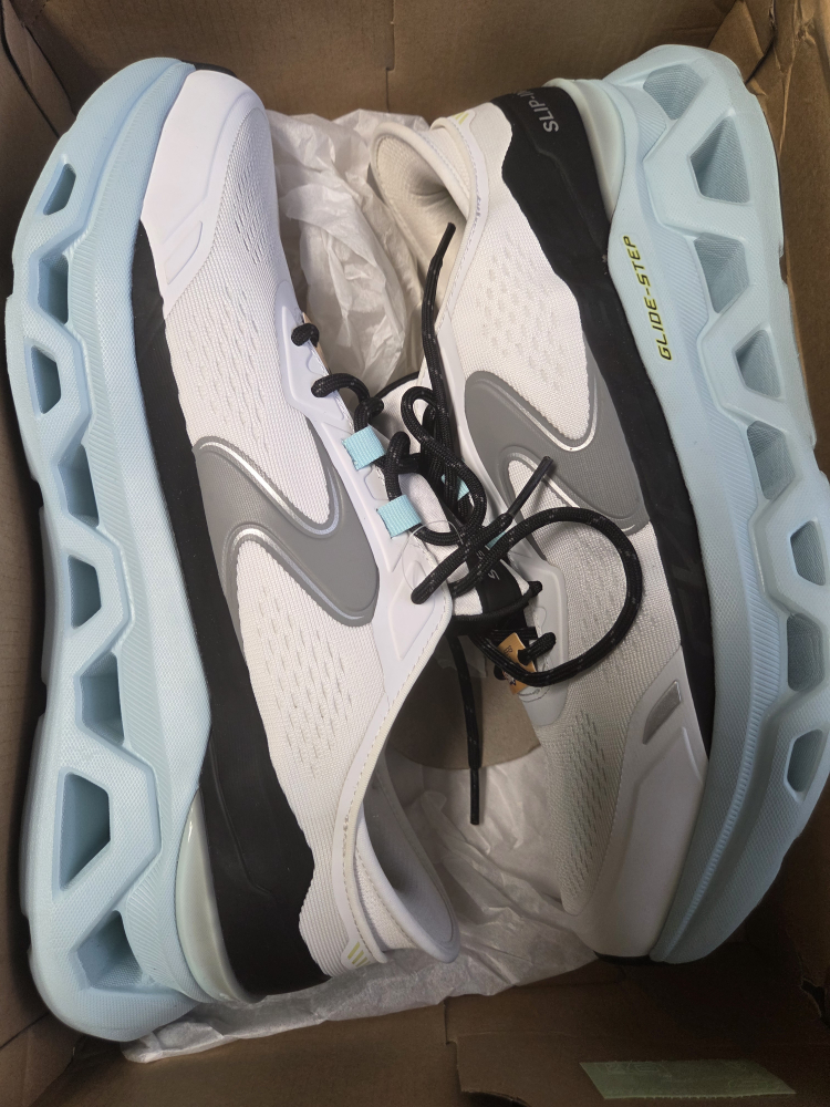 Hoka Glide-Step White Sneakers