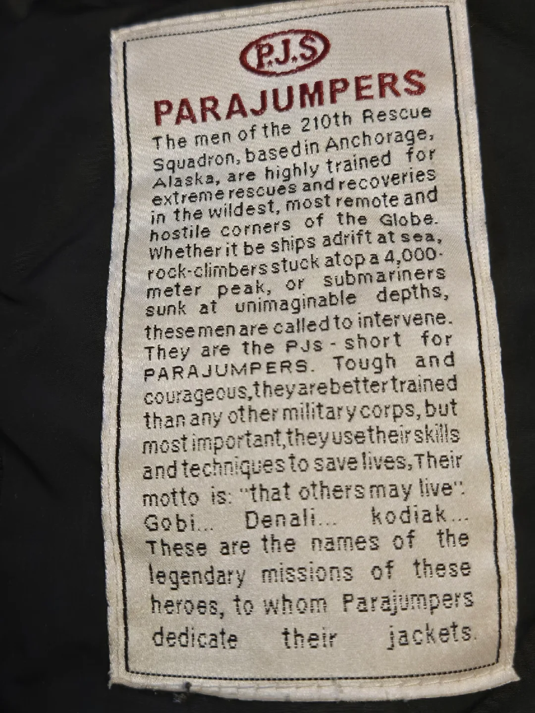 Parajumpers Anchorage Masterpiece Series Jacket image indicator(4)