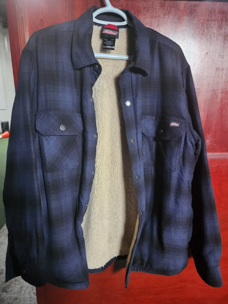 Dickies Flannel Shirt Jacket - Size M image indicator(4)