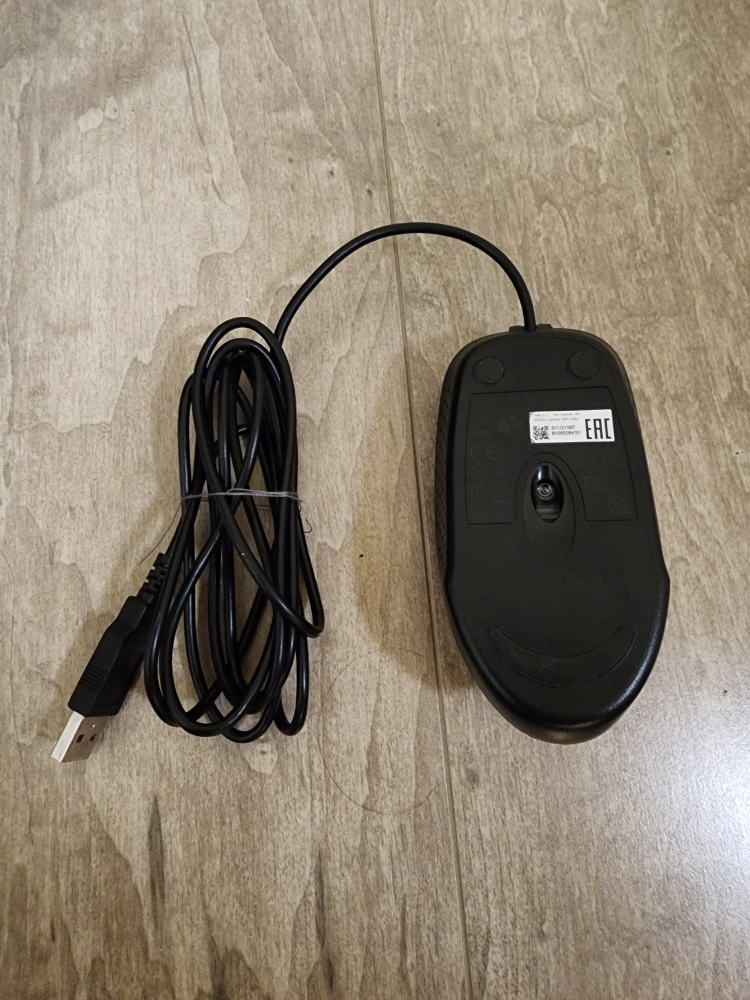 Acer Wired Optical Mouse - Black High-quality office mouse - photo 2