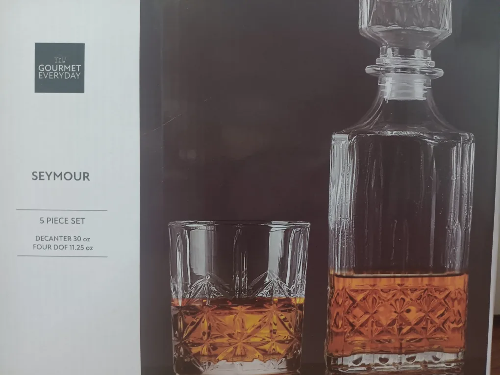 Gourmet Everyday Seymour 5-Piece Decanter Set thumbnail