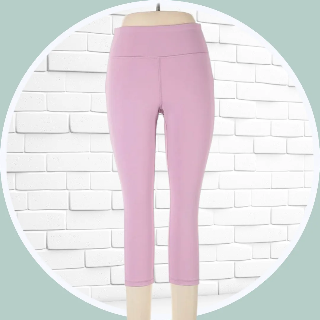 🥕 NWT 2XL Capri High Waisted Leggings w 2 Side Pockets image indicator(3)