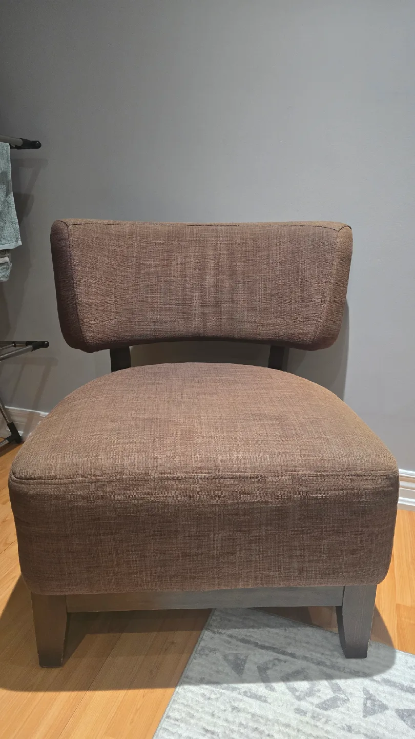 pair of brown Accent Chairs image indicator(2)