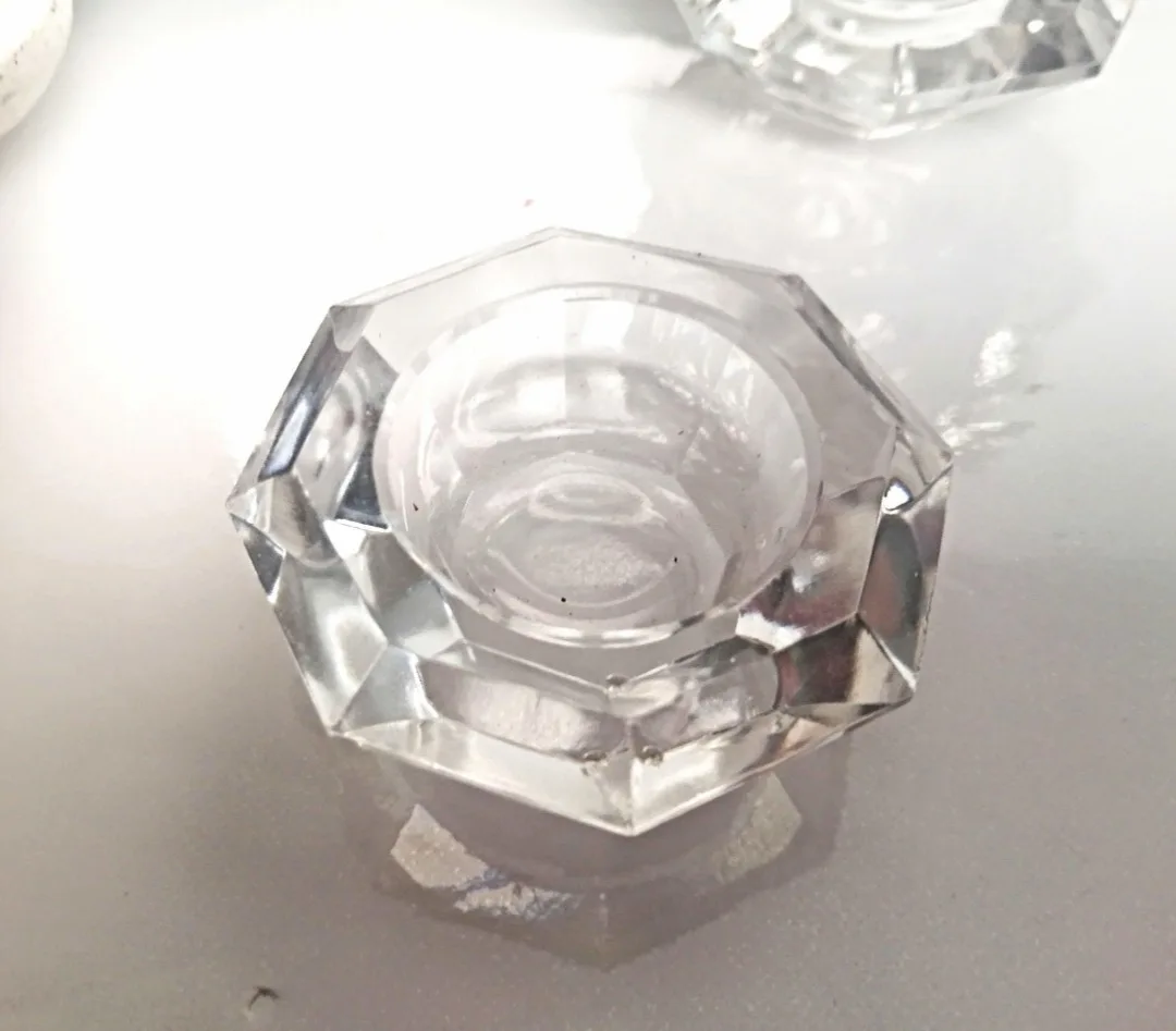 Cut Crystal Candlestick Holders ~ Set of Four image indicator(10)