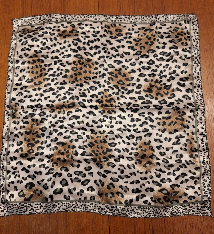 Leopard Print Scarf thumbnail