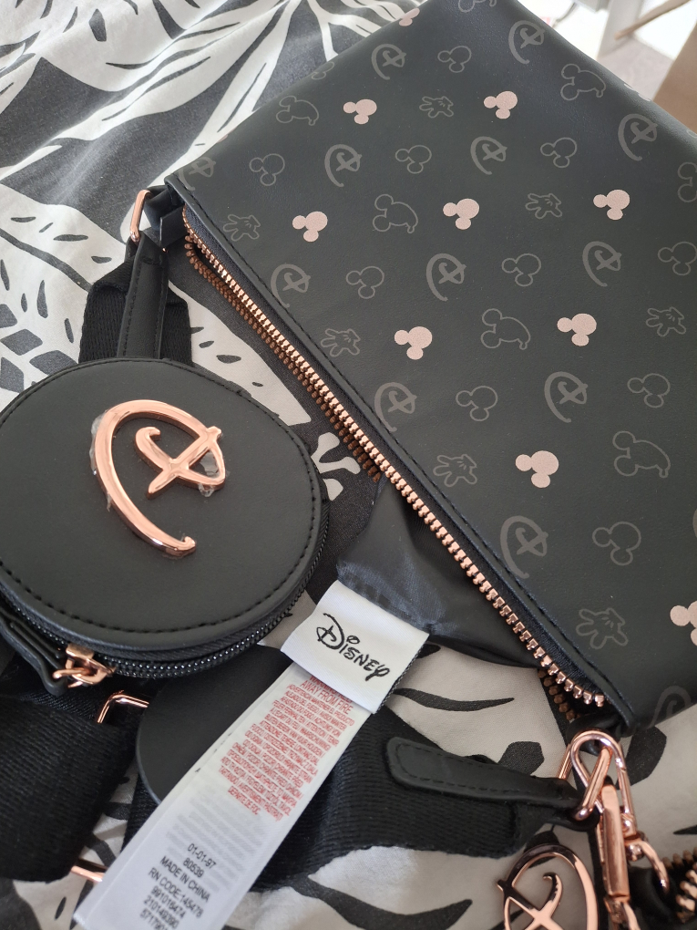 Disney Mickey & Minnie Mouse Crossbody Bag with Coin Purse - photo 3