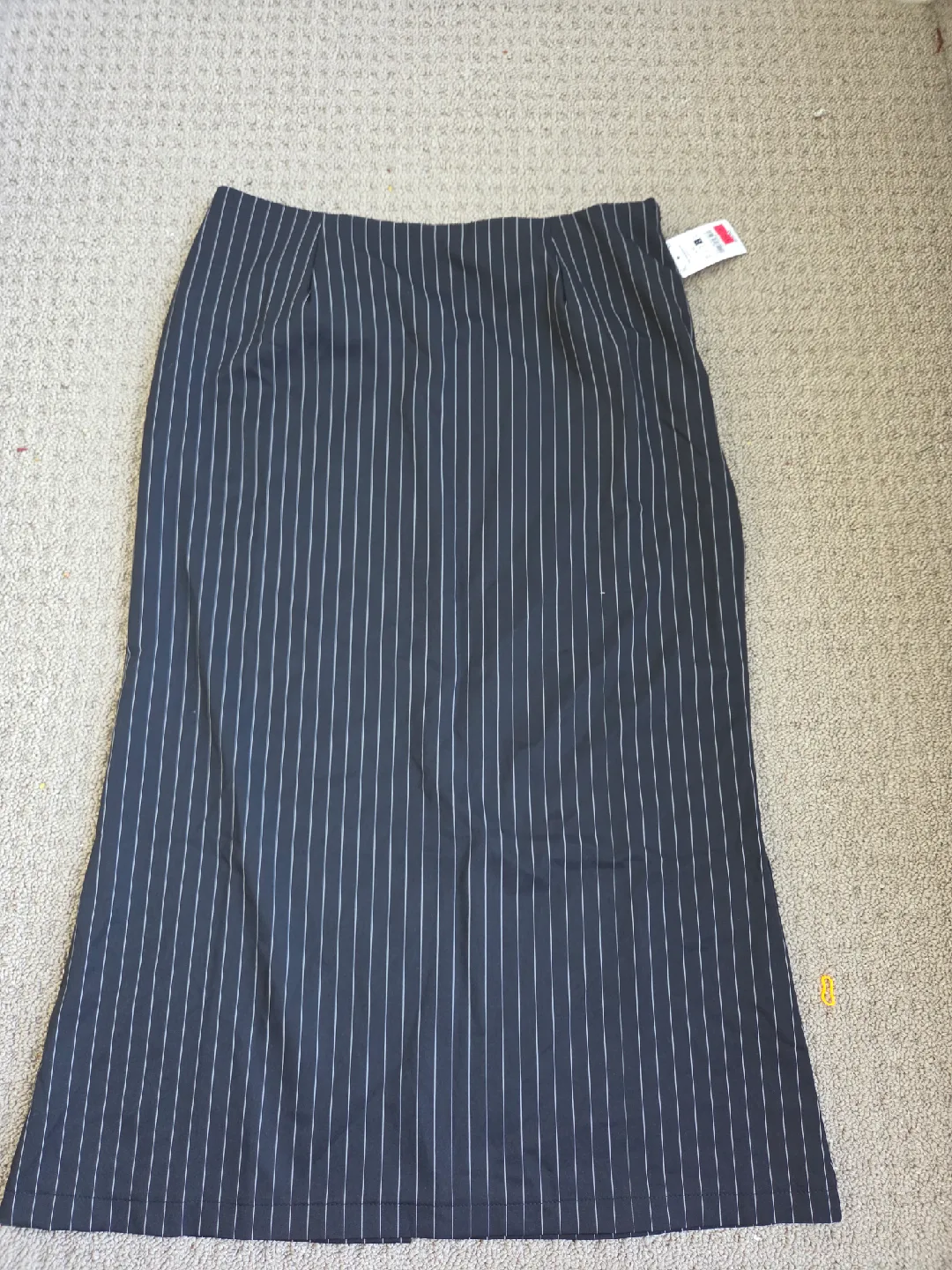 Ardene Pinstripe Skirt - Size L/G thumbnail