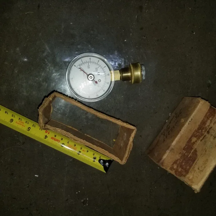 Honeywell Braukmann Water Pressure Test Gauge image indicator(4)