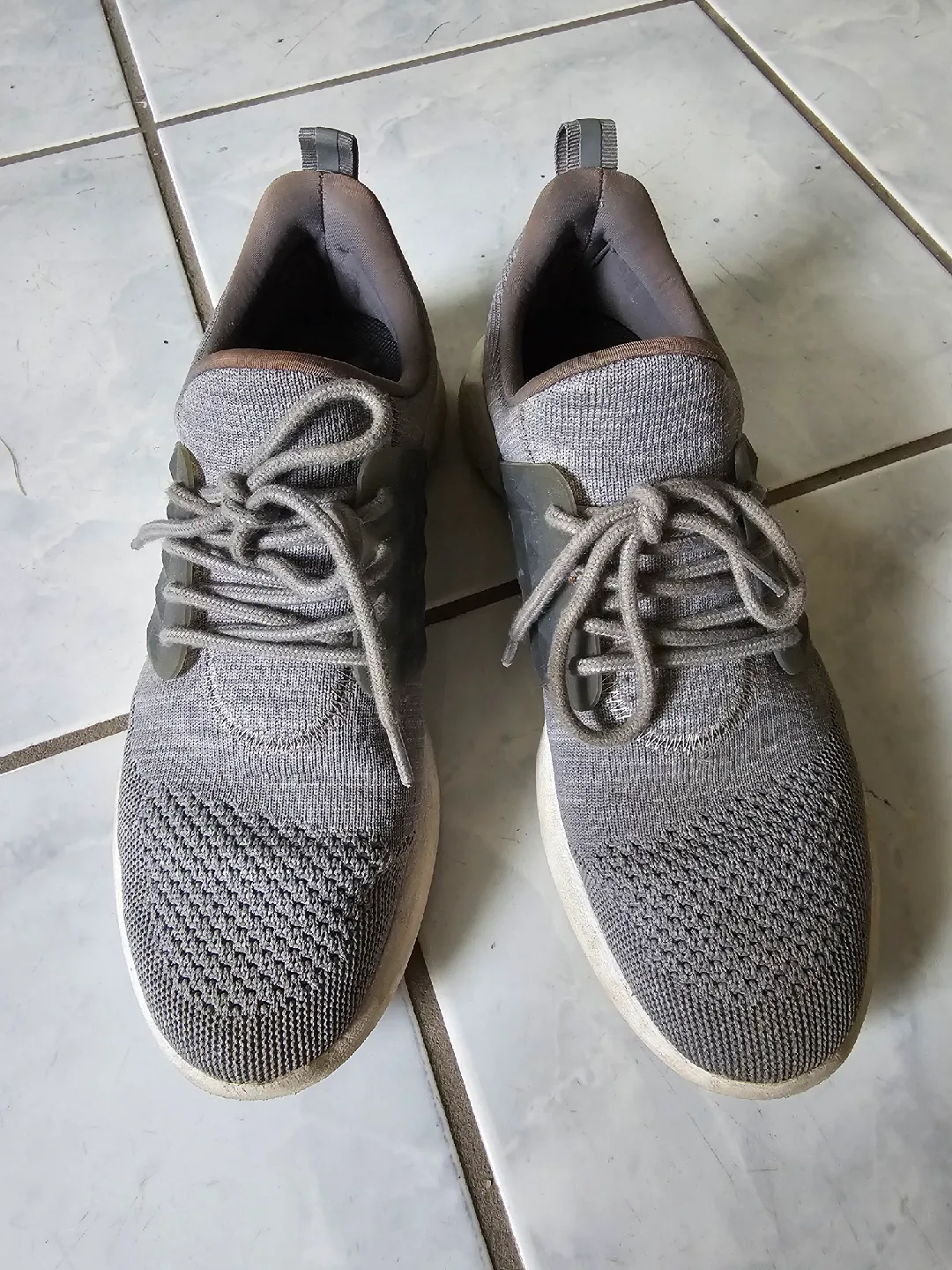 Aldo Slip On Grey Running Shoes thumbnail