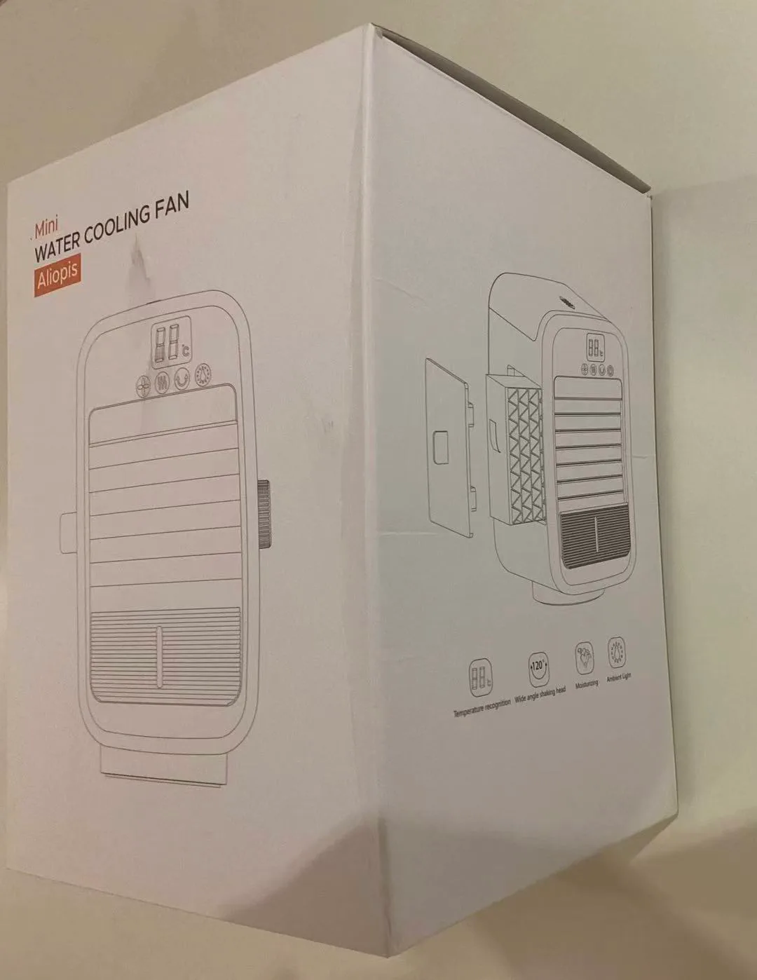Aliopis Mini Water Cooling Fan image indicator(2)