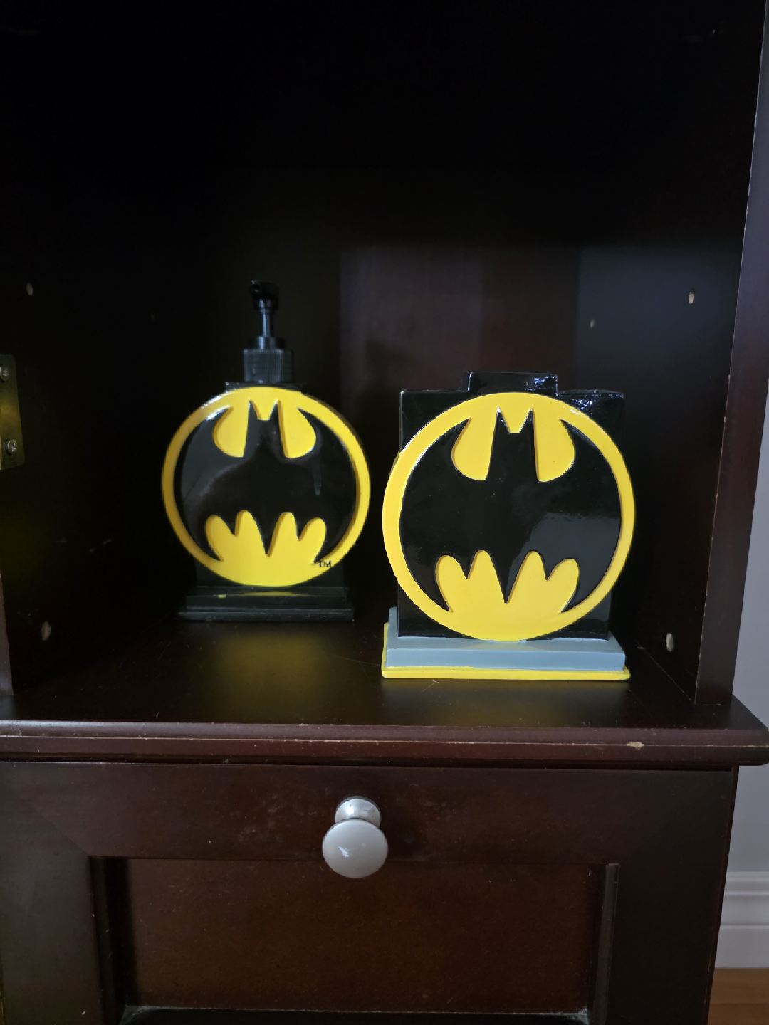 Batman Soap Dispenser & Toothbrush Holder Set