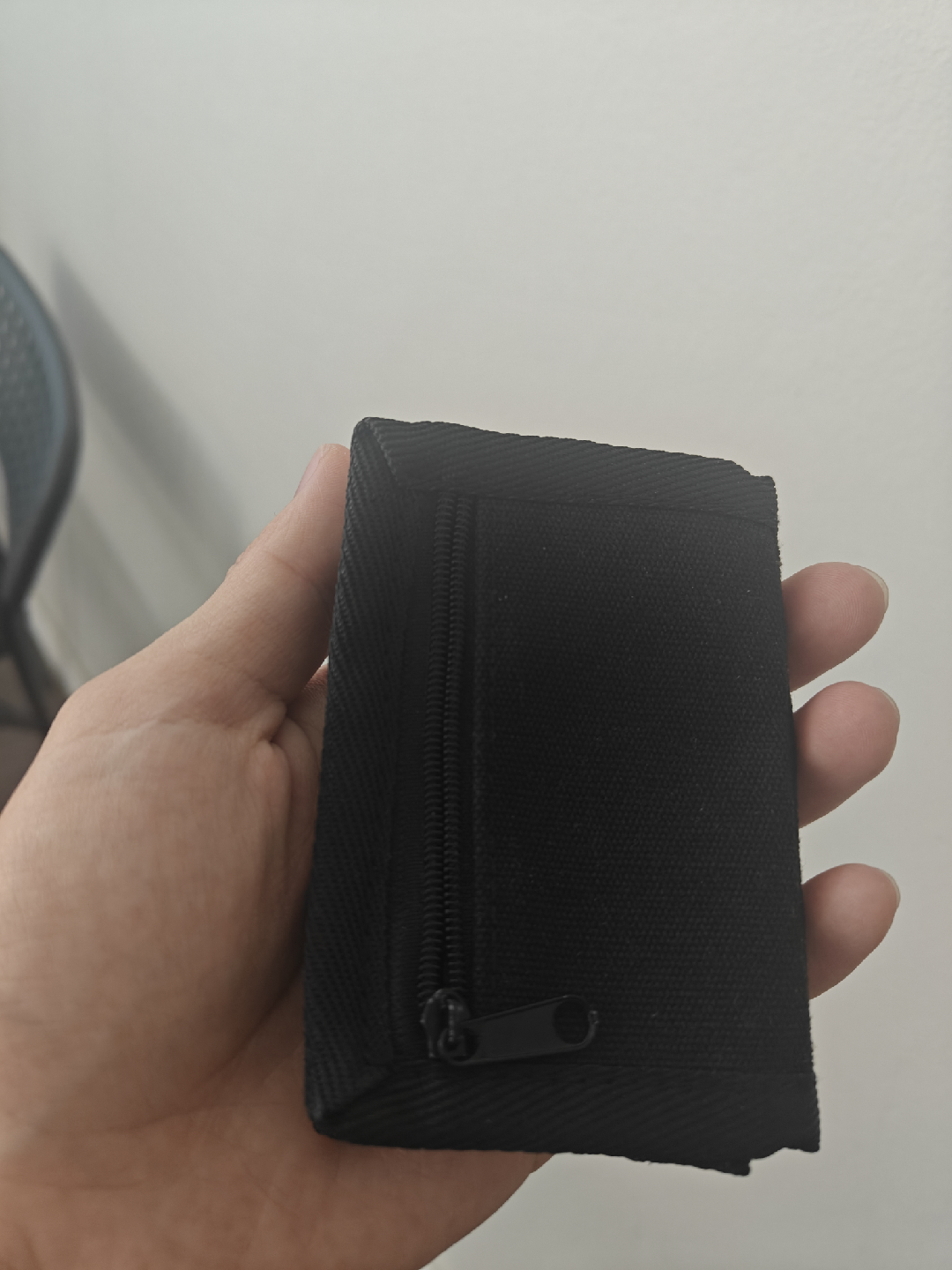 Unique Black Trifold Wallet - photo 2