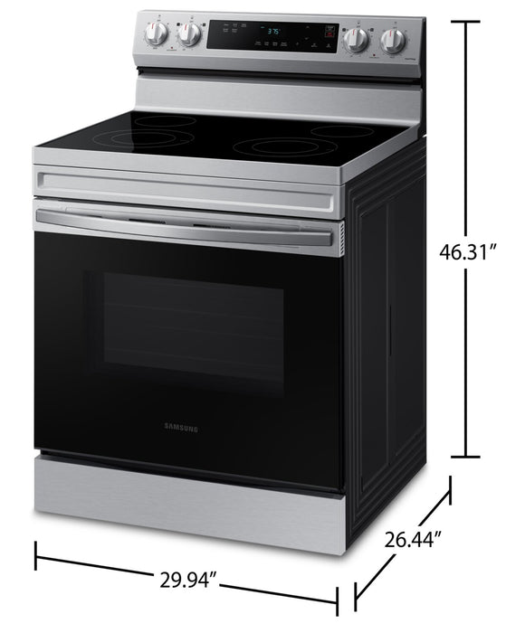 Samsung Electric Range 30-inch Stainless Steel - photo 3