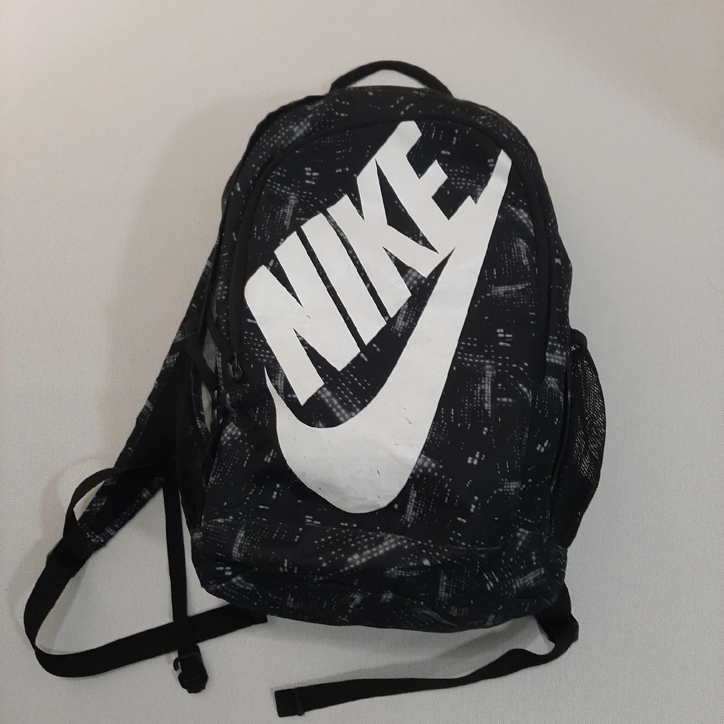 Nike Backpack - Black and White Pattern thumbnail