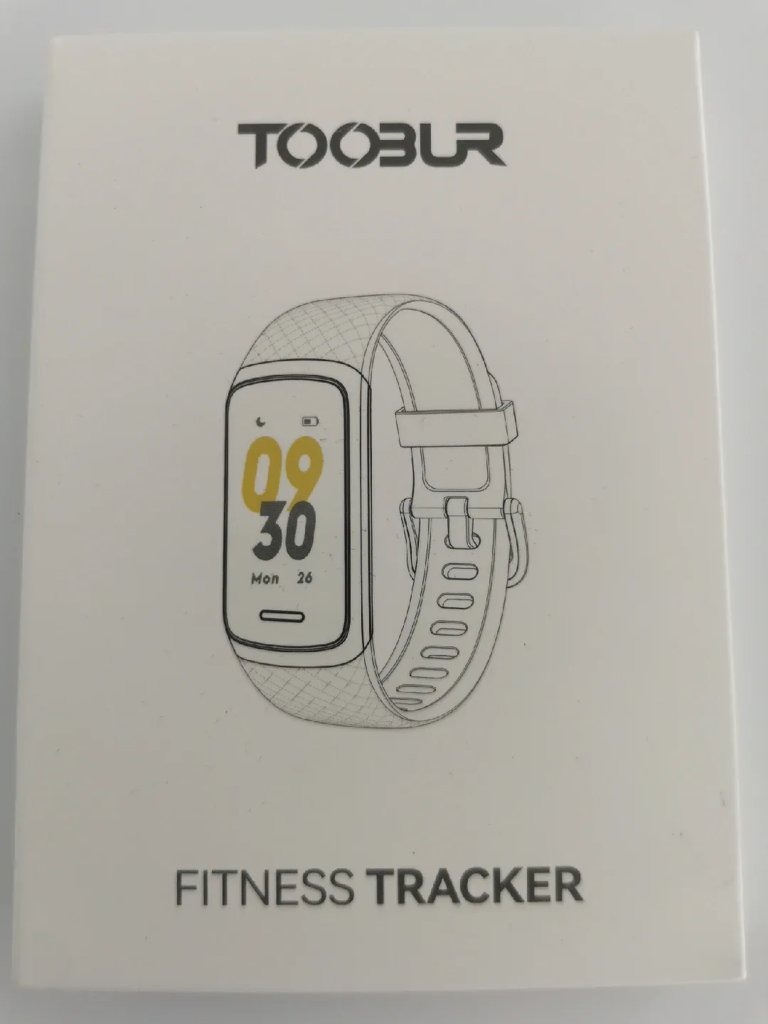 TOOBUR Fitness Tracker Watch - black image indicator(8)