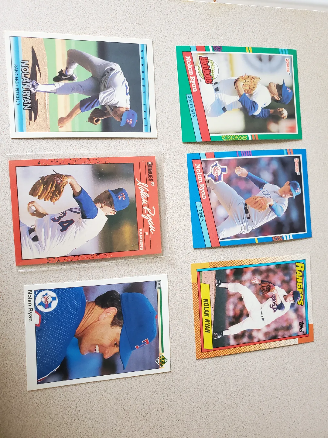 Nolan Ryan Baseball Cards Collection thumbnail