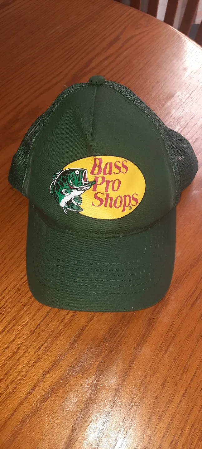 Bass Pro Shops Green Trucker Hat
