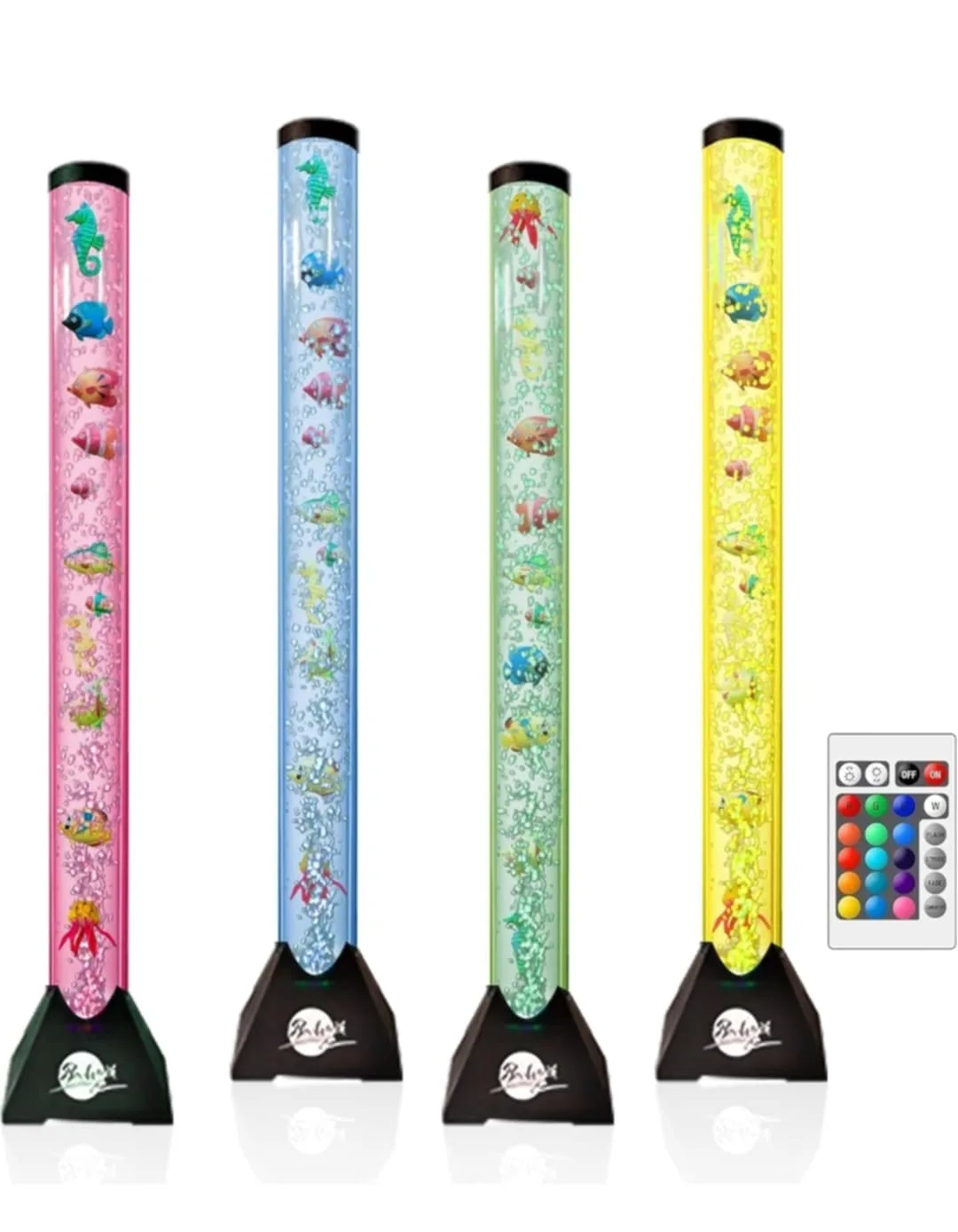 Brewish 4FT Sensory LED Bubble Fish Tube Lamp – 16 Color+4 thumbnail