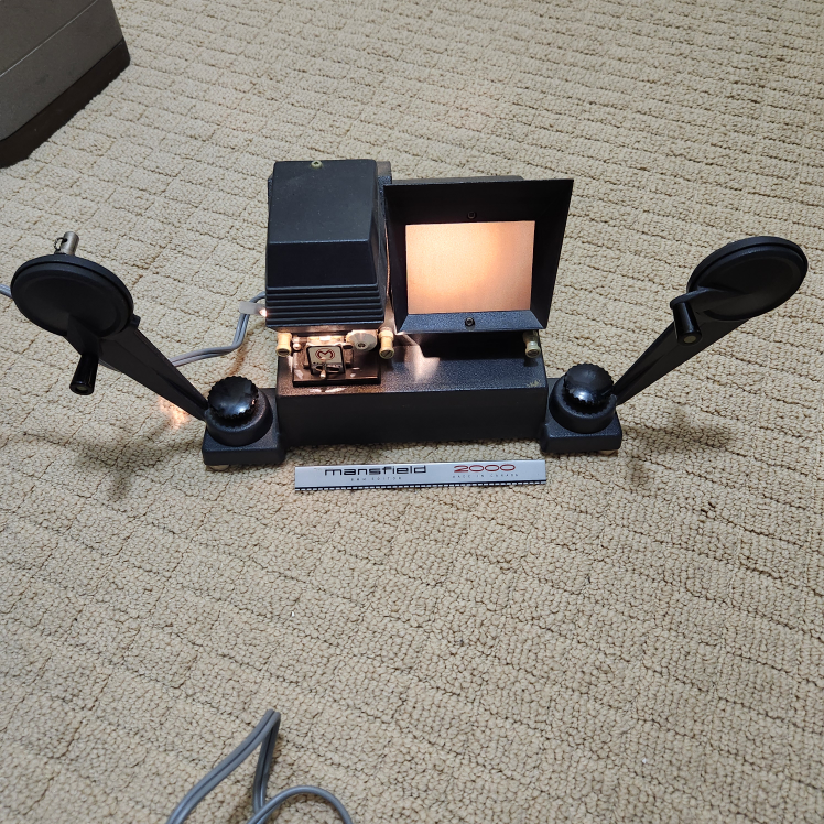 Mansfield 2000 8mm Film Editor - Made in Canada