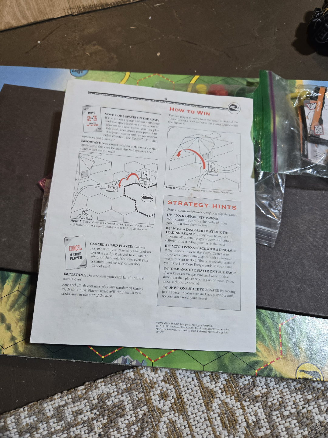 Jurassic Park Board Game - photo 3