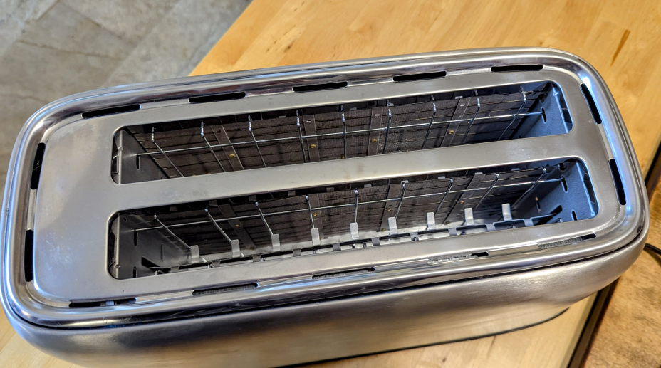Oster 4 Slice Long Slot Toaster, Stainless Steel - photo 3