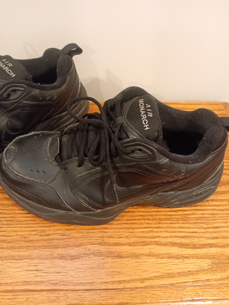 Nike Air Monarch Black Sneakers - photo 3
