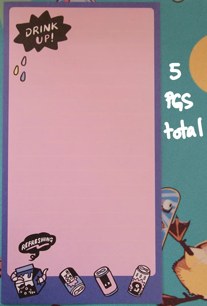 🥕 12 Assorted Memo Note Pages - Stickii Club image indicator(3)