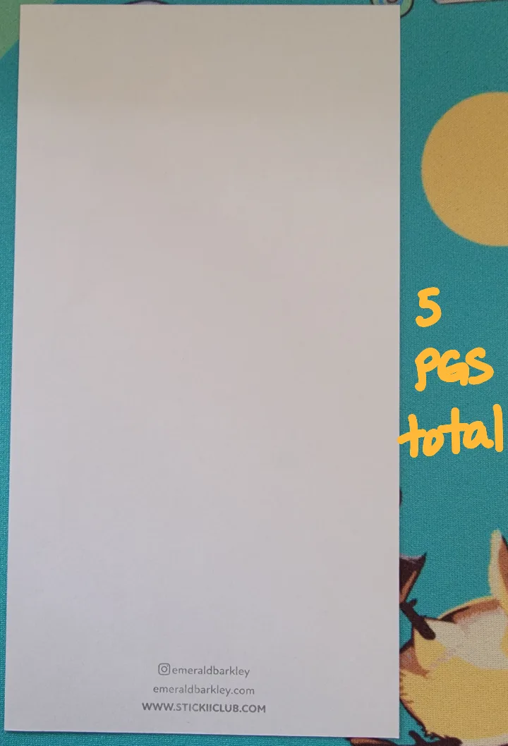 🥕 12 Assorted Memo Note Pages - Stickii Club image indicator(6)