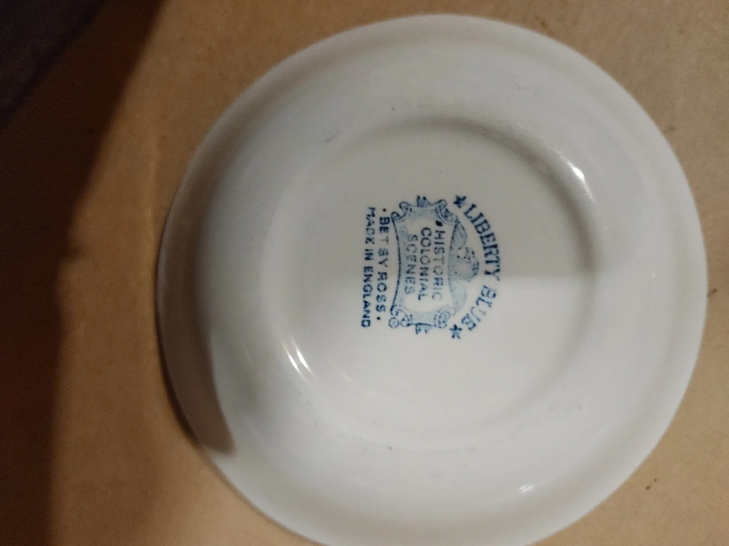 Liberty Blue Historical Scenes Plate image indicator(2)