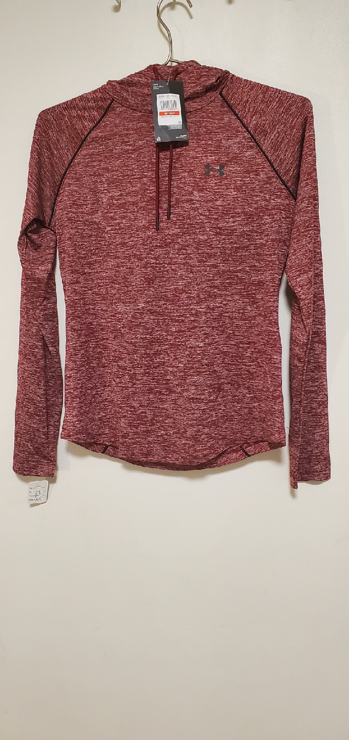 Under Armour Women's Heathered Maroon Hoodie - photo 2