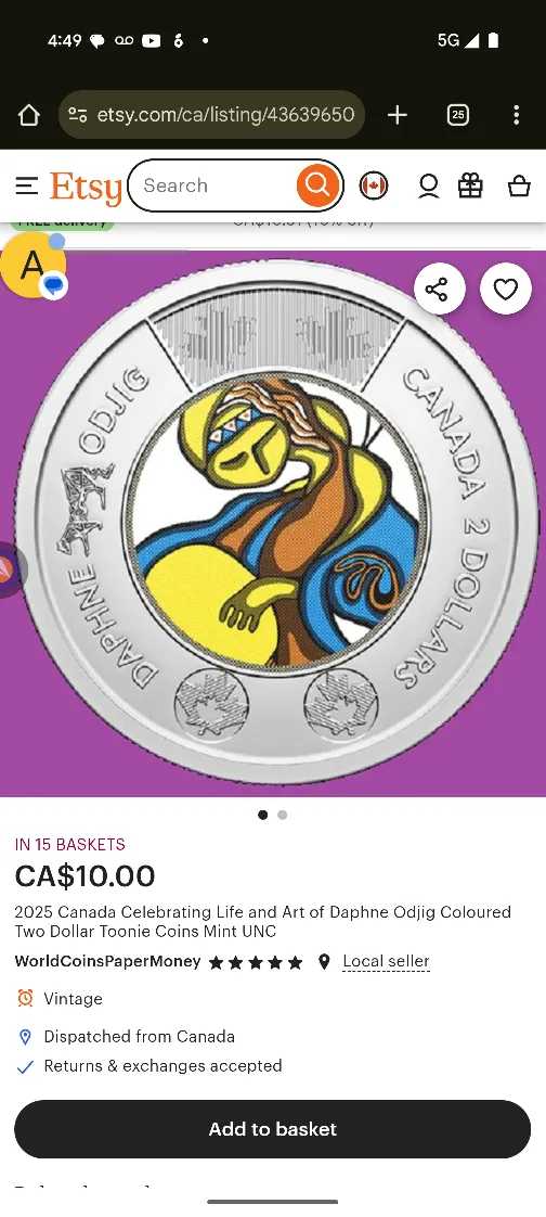 NEW 2025 Toonies. JUST released image indicator(2)