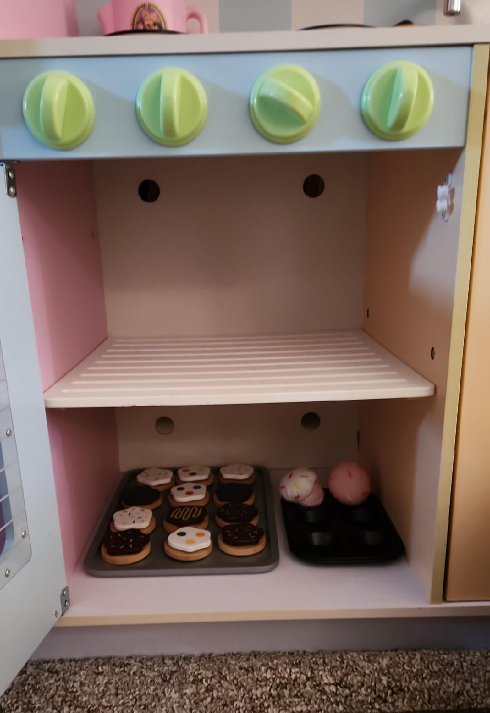 KidKraft Wood Pastel Play Kitchen + Accessories - photo 2