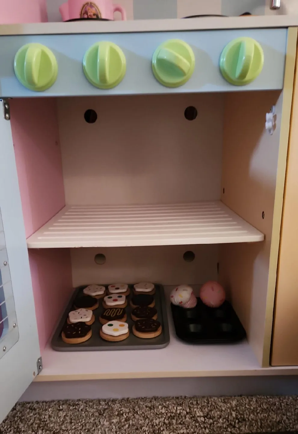 KidKraft Wood Pastel Play Kitchen + Accessories image indicator(2)